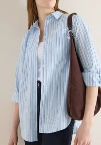 Длинная блузка на пуговицах Cecil, Blau