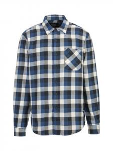 Рубашка Replay, цвет navy/black/natural white