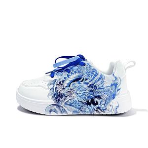 Прочные, легкие и дышащие низкие кроссовки для скейтбординга унисекс Cold cicadas yesterday, белый