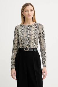 Лонгслив Michael Michael Kors, бежевый