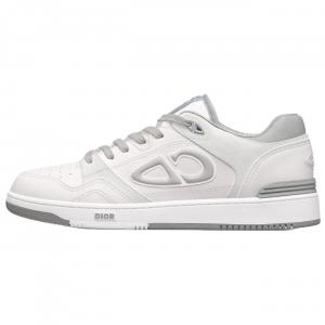 DIOR Кроссовки для скейтбординга B57 Dribble Low Top, мужские, белые
