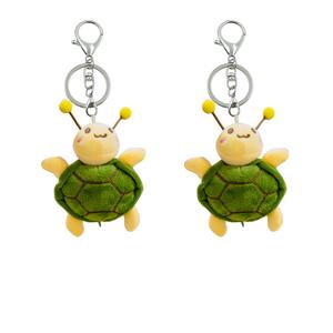 Очаровательная маленькая черепашка, плюшевый кулон черепашка Honey Dolls высота 9см Dolls and bears dance