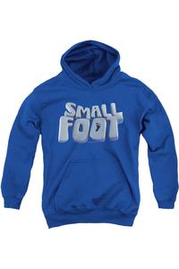 Толстовка с капюшоном Smallfoot Logo для детей Gildan, синий