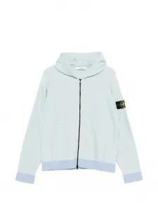 Толстовка на молнии Stone Island, синий