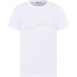 DIOR Футболка мужская белая