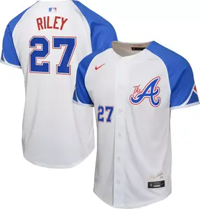 Джерси Nike Youth Atlanta Braves 2024 City Connect Austin Riley # 27 Limited Vapor