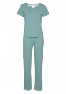 Пижама LASCANA Pajama, бирюзовый