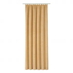 Штора Holmsund 288 г/м² с тесьмой для сборки, 1 шт. Wirth, бежевый