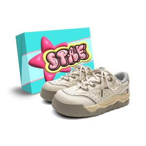 Женские нескользящие износостойкие низкие кроссовки. Коробка в комплекте STAE, Beige