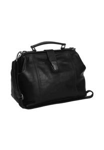 Кожаный футляр для врача Wax Pull Up 32 см The Chesterfield Brand, черный