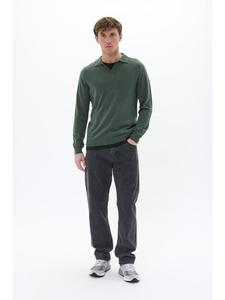 Свитер прямого кроя Mapolo цвета Thyme Matinique