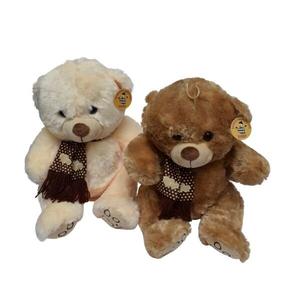 Плюшевый мишка с шарфом, 2 цвета, большой Inna marka