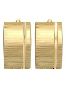 Adeliás Женские серьги - серьги-кольца на шарнирах из нержавеющей стали серебристого цвета