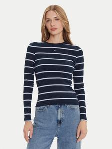 Блузка slim fit Essential DW0DW17387 Tommy Jeans, синий