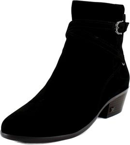 Женские повседневные ботильоны Sam Edelman, Black Leather