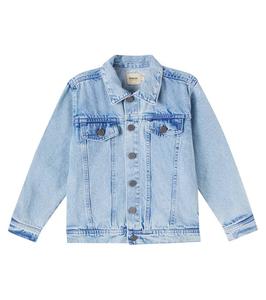 Боуи джинсовая куртка Wheat, Light Blue