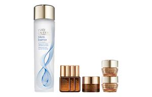 Набор для ухода за кожей YASHILANDAI Summer Micro Essence Lotion BF, увлажняющий и восстанавливающий, 7 предметов Estee Lauder, summer micro essence lotion bf lotion skincare set