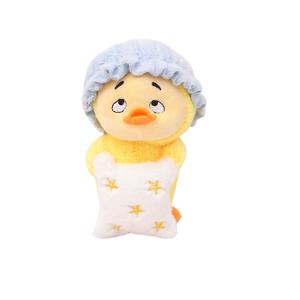 Милый утенок, давай вместе рыбачить куклы плюшевый кулон 14см высота Dolls and bears dance, I Don'T Want To Get Up, Duck.