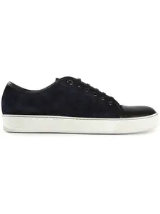 Кеды с кожаным носком Lanvin, синий