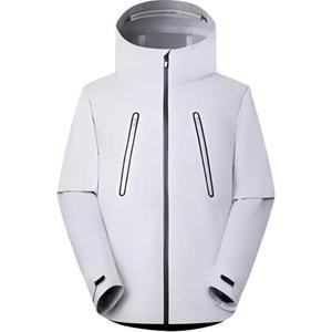 Ветровка Куртка Унисекс Naturehike, светло-серый