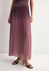 Плиссированная юбка Mango, Purple