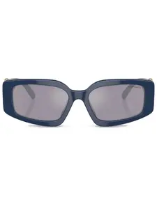 Солнцезащитные очки в прямоугольной оправе Tiffany & Co, синий