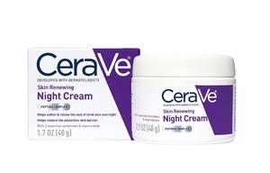 Восстанавливающий и обновляющий ночной крем Niacinamide, Shea Oil, увлажняющий и питающий, 48г/48г*2 CeraVe, 48g