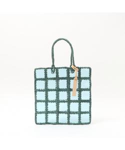 Прозрачная сумка-шоппер с нашивками из шнура JAMIRAY Au Bannister, цвет Blue