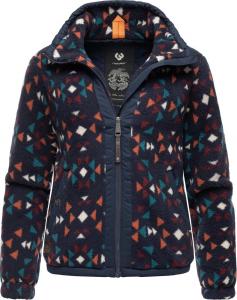 Флисовая куртка Ragwear Nordicka Aztec с узором, темно-синий