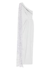 Вечернее платье с пайетками Rhea Costa, серый