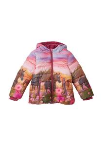 Зимняя куртка s.Oliver, розовый/фуксия
