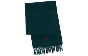 Шарф вязаный унисекс зеленый/синий/коричневый/серый/черный Polo Ralph Lauren