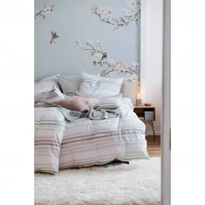 Постельное белье Primera «Перкаль постельное белье Бинго», с яркими полосками, цвет Flieder