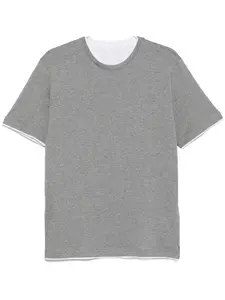 Футболка с круглым вырезом Eleventy, серый
