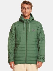 Демисезонная куртка regular fit Scaly Hood Jckt EQYJK04008 Quiksilver, зеленый
