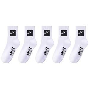 Носки Warrior Mid-Calf Мужские 5 пар Белый, [5 пар]Белый
