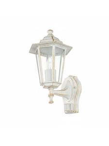 Licht-Erlebnisse Уличный настенный светильник (Ш)17 x (В)39 см, бело-золотой цвет