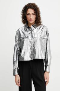 Футболка Weekend Max Mara, серебряный