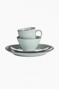 Набор посуды H&M Set Of Cutlery, 4 персоны, светло-серый