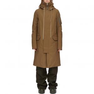 Курка с капюшоном на шнурке Drkshdw RICK OWENS Bean