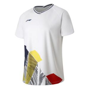 Женская футболка для бадминтона LINING, белый