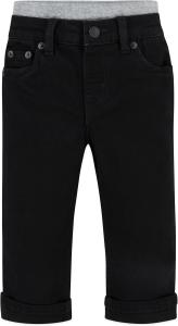 Джинсы Levi's Straight Fit для мальчиков и малышей, Black Stretch