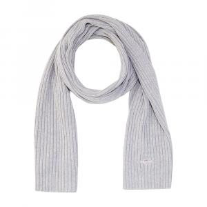 Шарф Gant Cotton Blend Logo, серый
