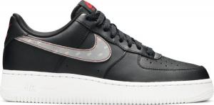 Кроссовки Nike 3M x Air Force 1 '07 'Anthracite', черный