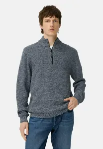 Джемпер troyer mit melierter struktur Camel Active, Tinted Blue