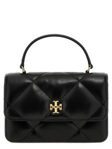 Сумка 'Kira Diamond Quilt' Tory Burch, черный