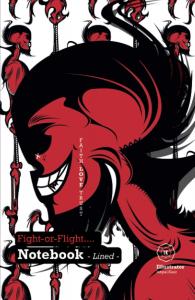 Fight-or-Flight.... Notebook - Lined - (ik.ishpalkaur-publishing)