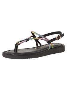 Tamaris Сандалии T-Bar в черном цвете