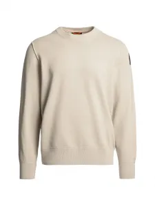 Свитер с нашивкой-логотипом Parajumpers, бежевый