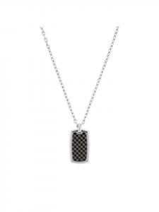 JOOP! Подвеска из нержавеющей стали, серебристый IP-покрытие серого цвета